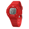 Ice-Watch Psifiako Roloi Xronogafos Batarias me Kokkino Kaoutsouk Louraki