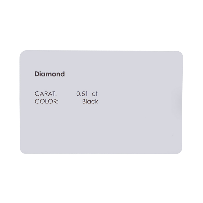 Black diamond 0.51ct