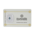 Oval shape natural aquamarine 0.86ct size: 7x5mm